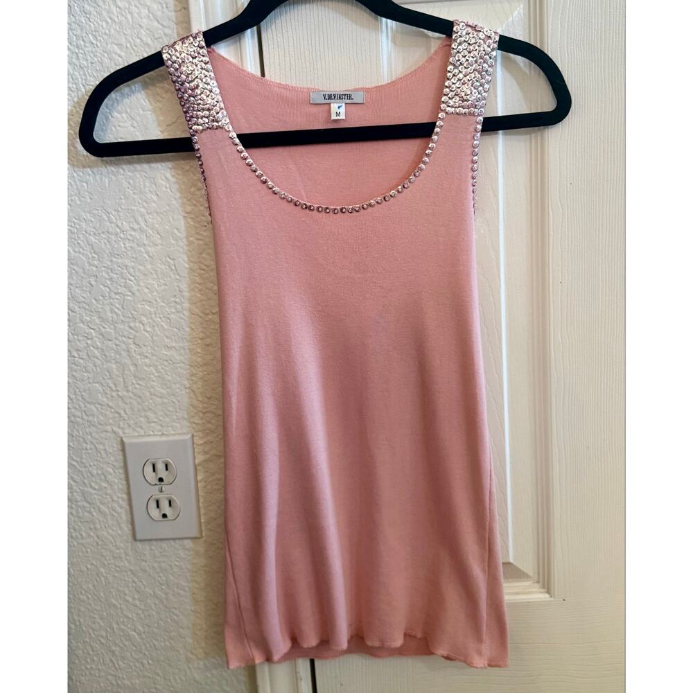 Pink Sequined Tank